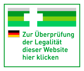 EU-Logo zur Überprüfung der Legalität der Webseite (Quelle: BfArM)