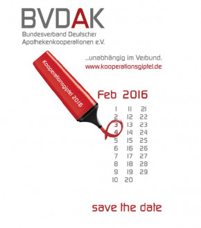 BVDAK: SAVE THE DATE - Kooperationsgipfel 2016 am 3. und 4. Februar 2016