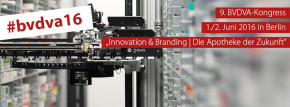 BVDVA-Kongress-Auftakt: #bvdva16 „Innovation & Branding | Die Apotheke der Zukunft“