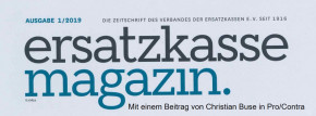 Titelgeschichte Ersatzkassen-Magazin: Arzneimittelversorgung