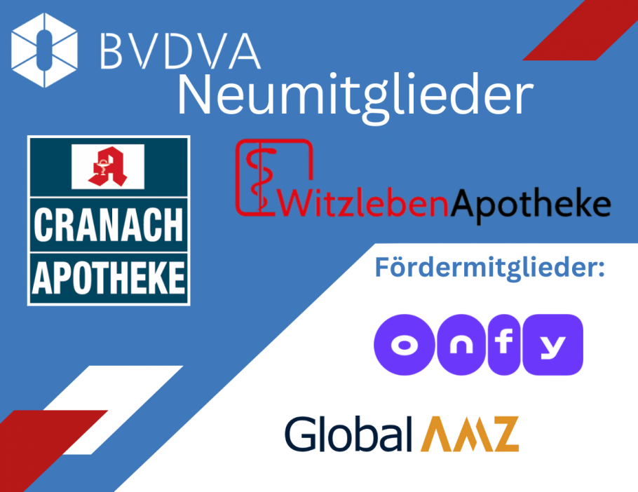 BVDVA wächst – vier neue Mitglieder